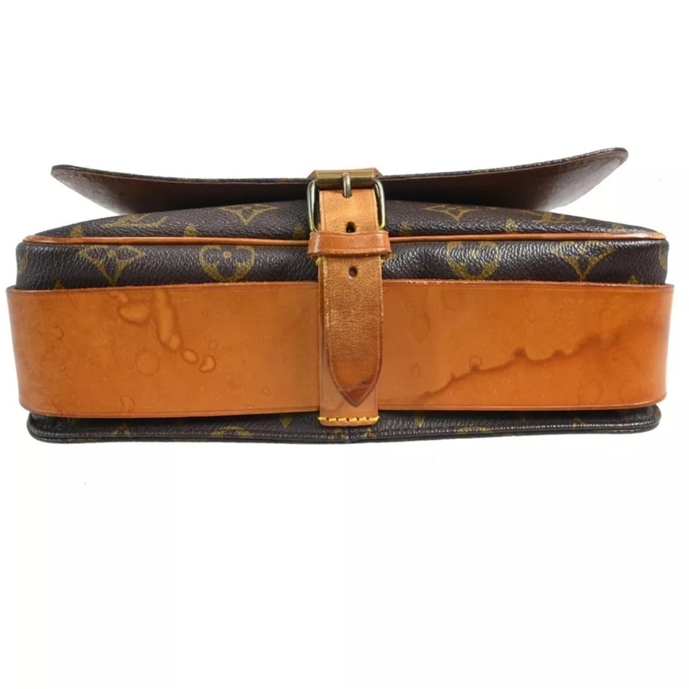 LOUIS VUITTON CARTOUCHIERE GM SHOULDER BAG PURSE MONOGRAM M51252 SL0930 XX19241 - Picture 3 of 11